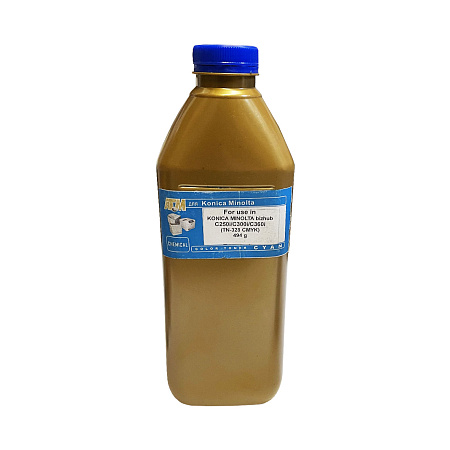 Тонер для KONICA MINOLTA bizhub C250i/C300i/C360i (TN-328C) (фл,494,синий, Chemical) Gold ATM 