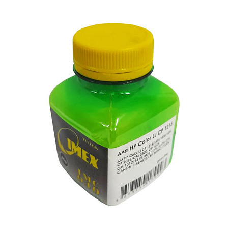 Тонер для HP Color LJ CP 1215/1515/1518/1525/СМ1312/CM1415/CP1025/2025 (фл,40,желтый,Polyester,TMC040 IMEX) Green Line 