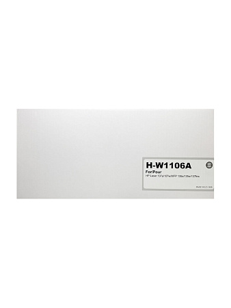 Картридж для HP Laser 107, MFP 135/137 (W1106A) (1K) с чипом (compatible) 