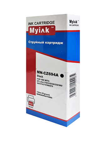 Картридж для (HP 831) HP Latex 310/315/330/335/360/365/370/375/560/570 CZ694A (R) black (743ml, Pigment)  MyInk 