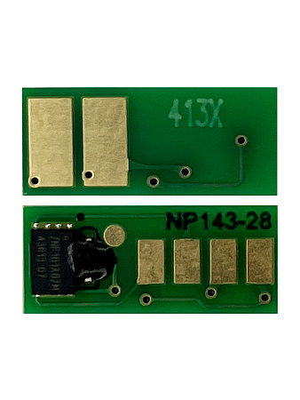 Чип к-жа HP Color LJ M452/ M477 (5K,OEM Size,Green) CF413X magenta UNItech(Zhono) 