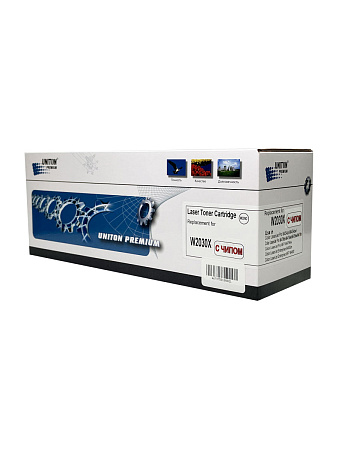 Картридж для HP Color LJ M454,M455, MFP M479 W2030X (415X) черный (7,5K) UNITON Premium 