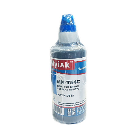 Чернила для EPSON SureLab (T54) SL-D570 (250мл, cyan, Dye) MyInk 