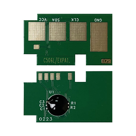 Чип к-жа для Samsung CLP-680/CLX-6260 (3,5K) cyan (CLT-C506L) UNItech(Apex) 